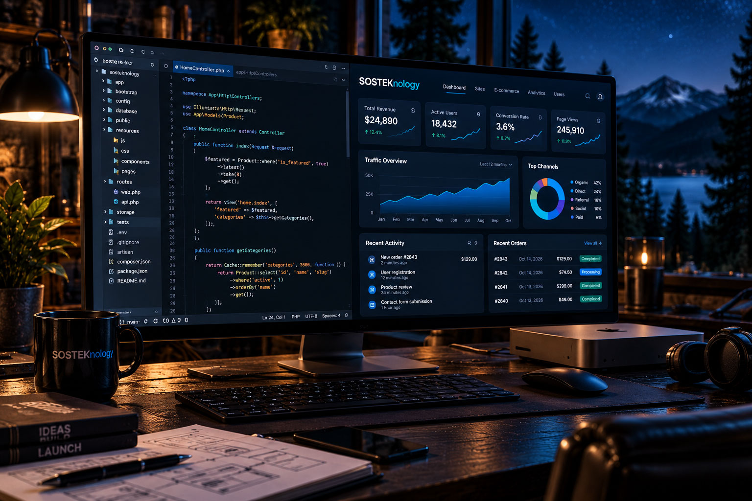 Custom software and applications